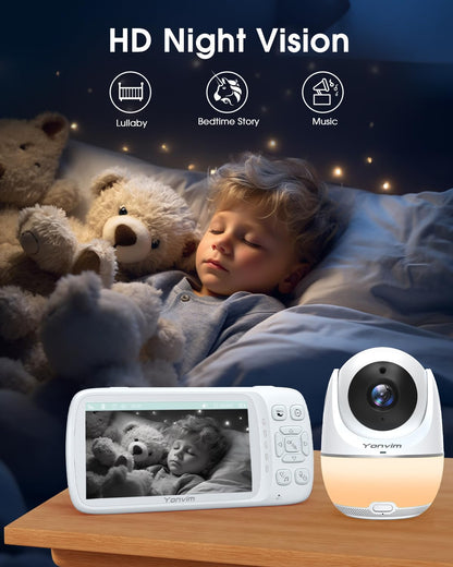 1080P Baby Monitor with Camera and Audio