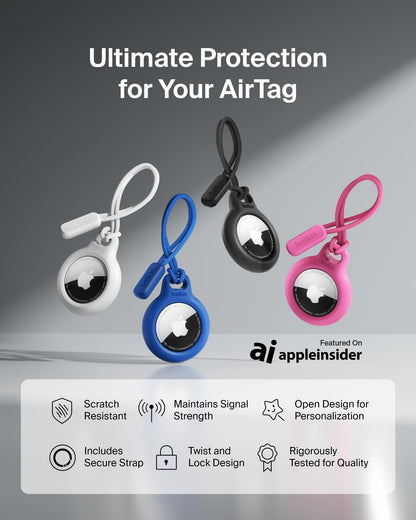 Belkin Airtag Keychain Holder with Strap