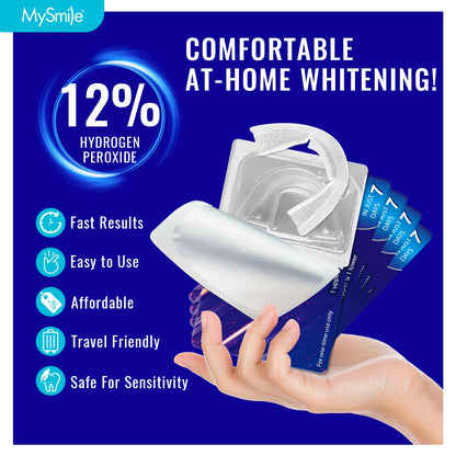 MySmile Teeth Whitening Trays Kit for Sensitive Teeth