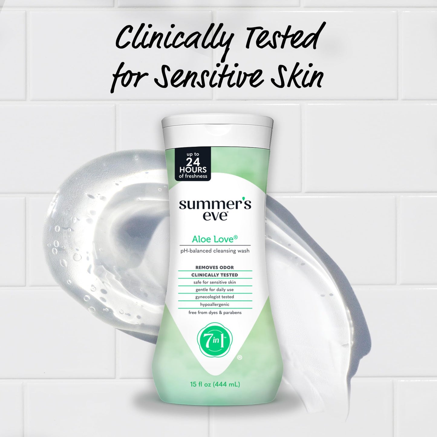 Summer's Eve Gentle Feminine Body Wash 3 Pack