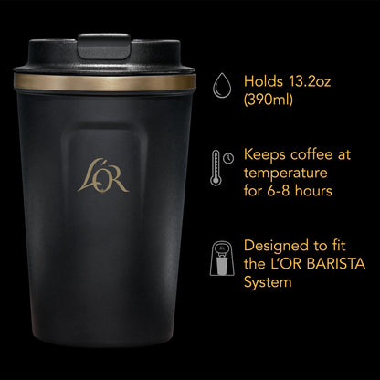 L'OR Stainless Steel Travel Mug for Beverages