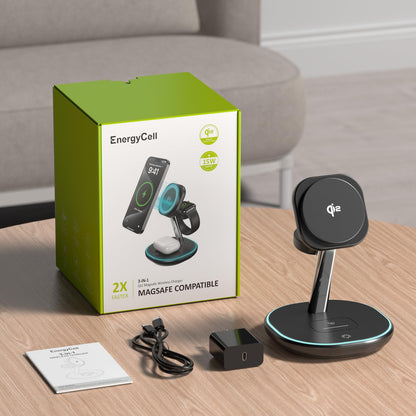 3 in 1 Wireless Charging Station for iPhone