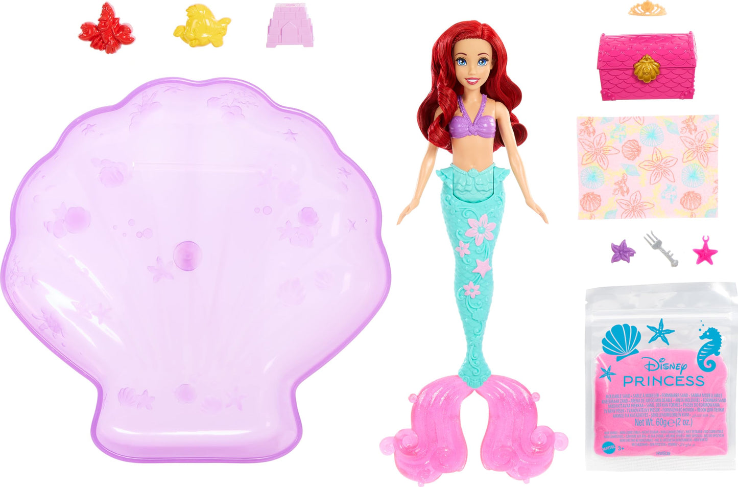 Mattel Ariel Mermaid Doll & Pool Playset