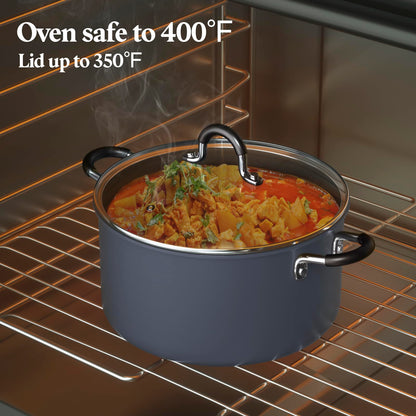 10 Quart Cook N Home Nonstick Stockpot with Lid