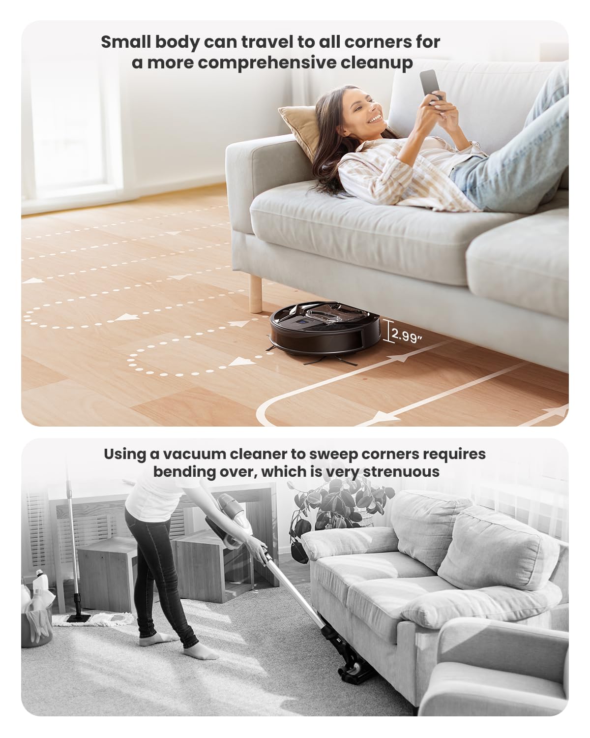 Lefant Robot Vacuum Cleaner with Alexa, 6000 Pa