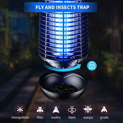 Minimoon Electric Mosquito Zapper for Outdoor Use