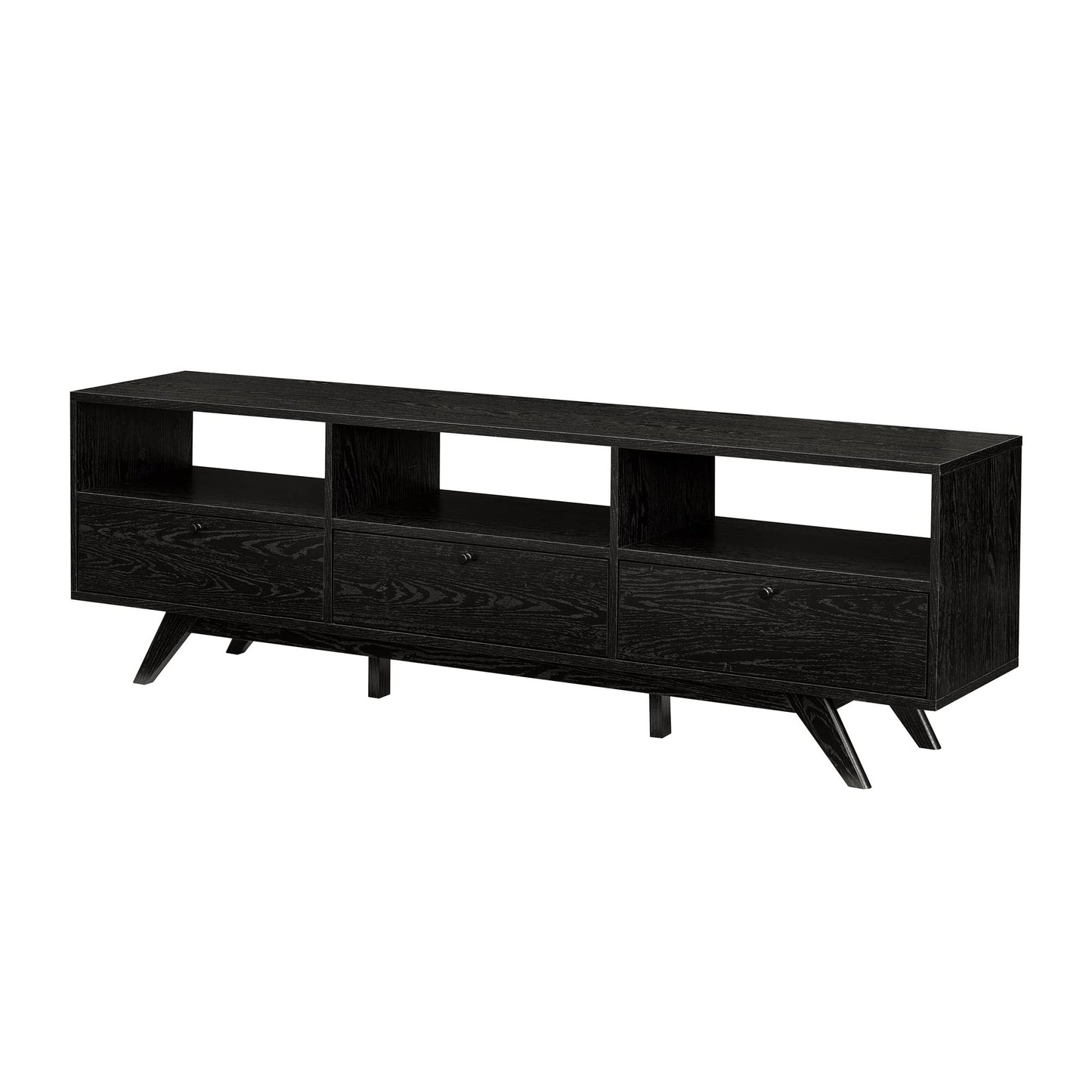 Walker Edison Mid Century TV Stand for 85" TVs