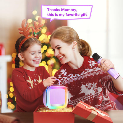 Karaoke Machine for Kids with 2 Microphones
