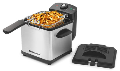 1.6 Quart Elite Gourmet Electric Deep Fryer