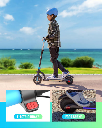 Gyroor H40 Kids Electric Scooter with Lights