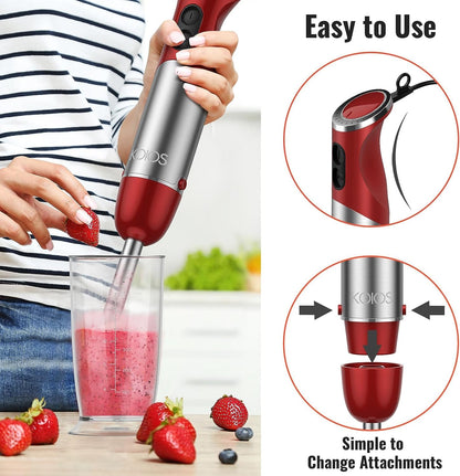 5-in-1 Hand Immersion Blender by KOIOS