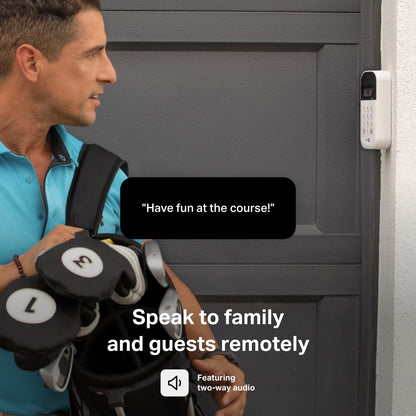 myQ Smart Garage Door Keypad with Camera