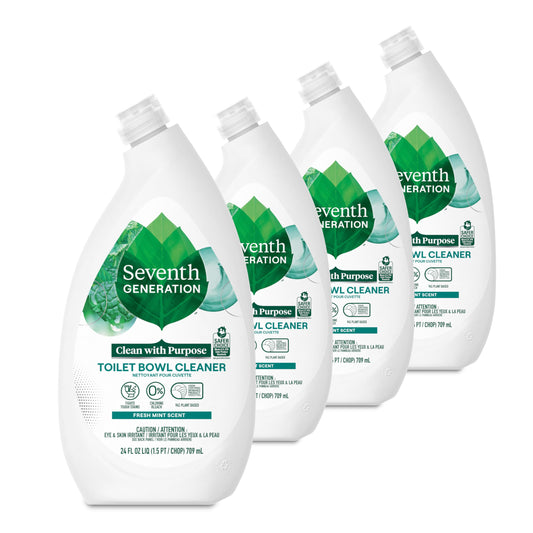 Seventh Generation Toilet Bowl Cleaner Fresh Mint 4 Pack