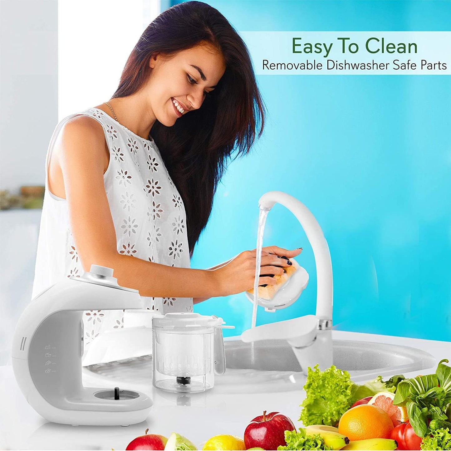 NutriChef Baby Food Maker & Steam Cooker