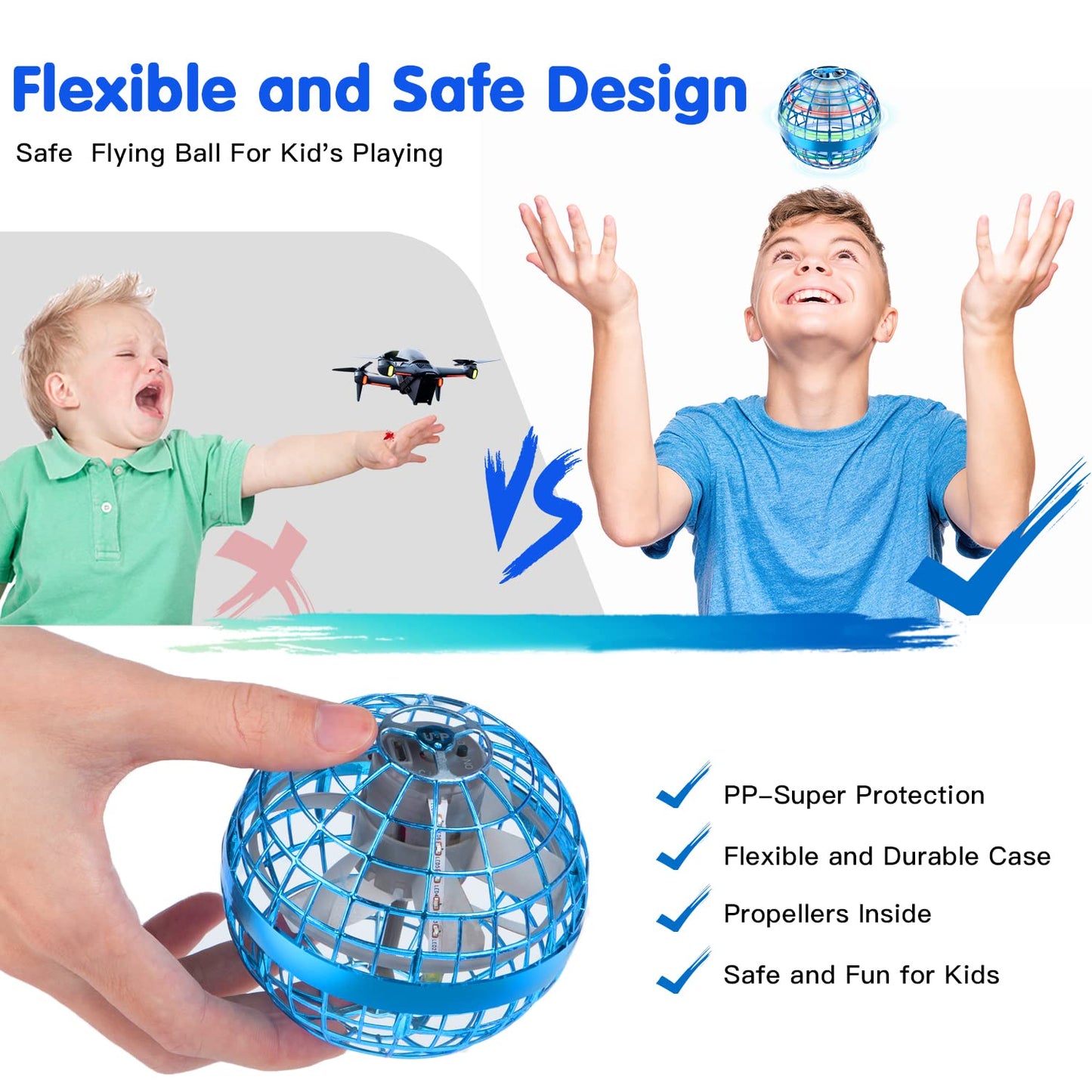Zookao Flying Orb Ball Drone Toy