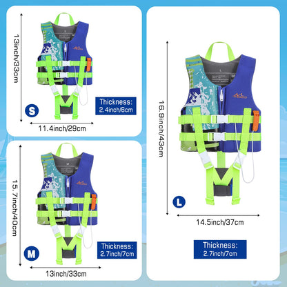 Kids Swimming Vest by MoKo for Water Sports