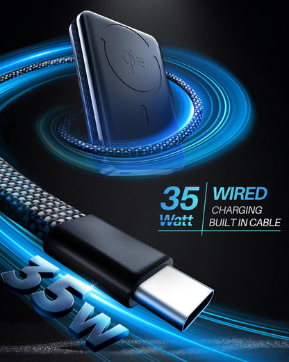 10000mAh Wireless Charger for iPhone 12-16