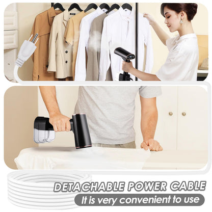 Portable 1500W Garment Steamer for Travel