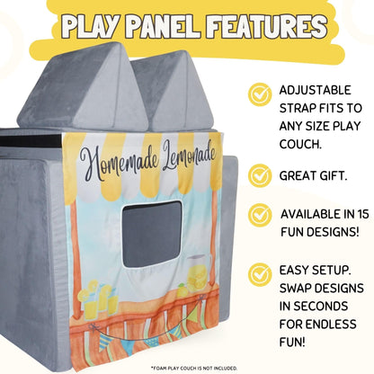 Kids Foam Sofa Play Panel - Lemonade Stand