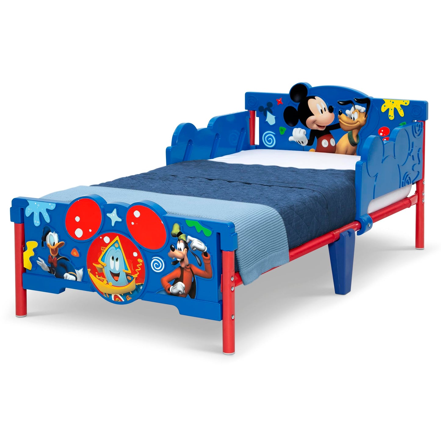 Delta Children Mickey Mouse 3D Toddler Bed, Blue