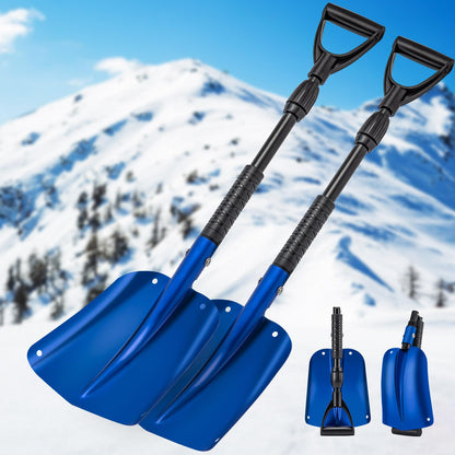 CHANGE MOORE Lightweight Collapsible Snow Shovel Set