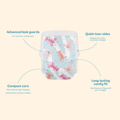 Hello Bello Eco-Friendly Swim Diapers Size Medium