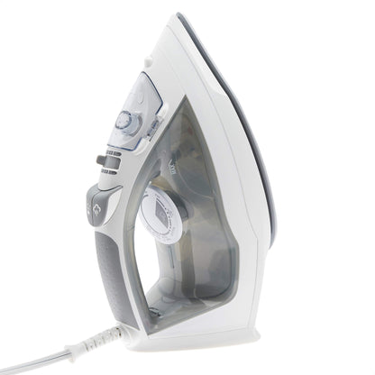 Amazon Basics Ceramic Soleplate Steam Iron, 1700-Watt, Gray, 11 Inch