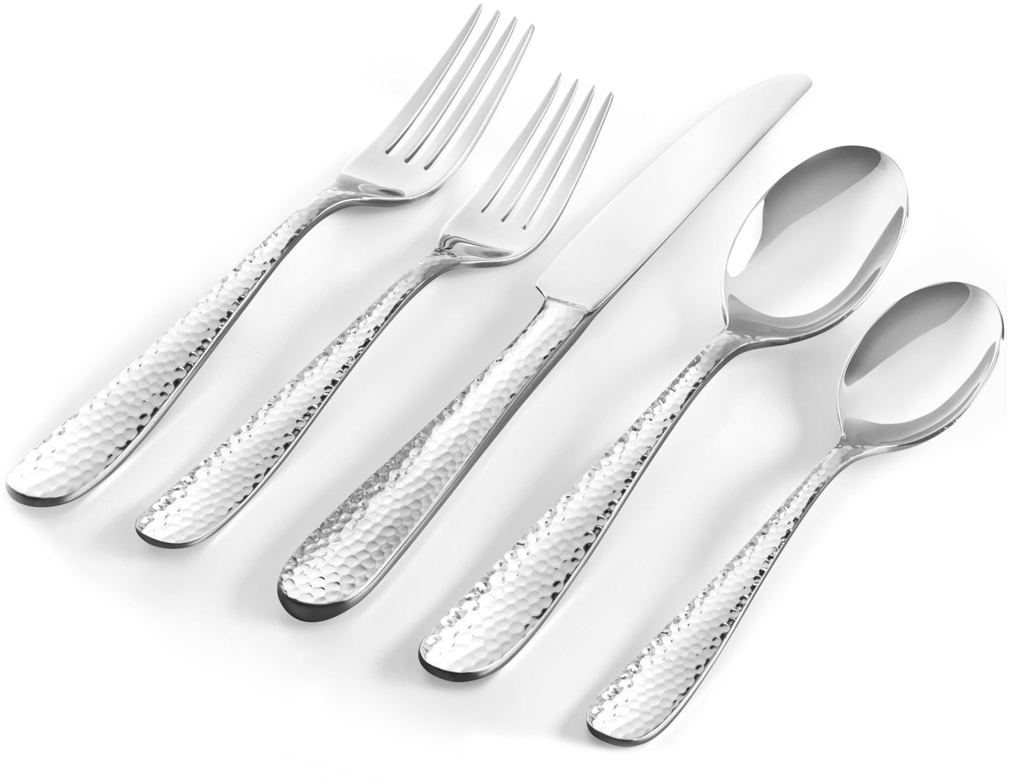 Hudson Essentials 40-Piece Stainless Steel Flatware Set