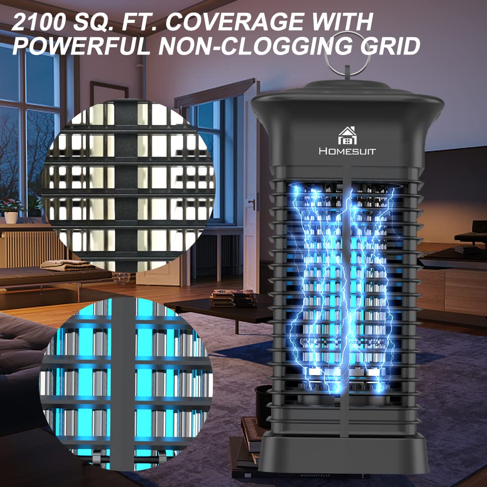 H HOMESUIT 15W Electric Mosquito Zapper for Home