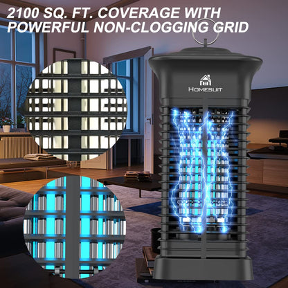 H HOMESUIT 15W Electric Mosquito Zapper for Home