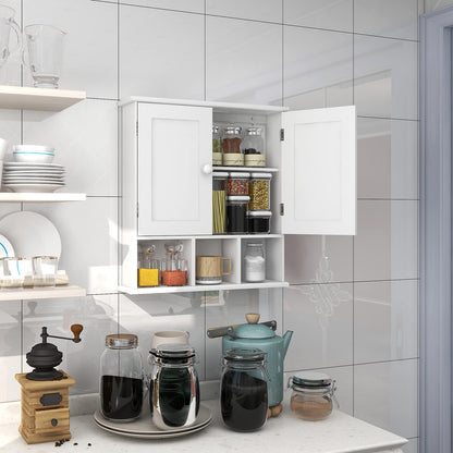 Bathroom Wall Cabinet with Adjustable Shelves