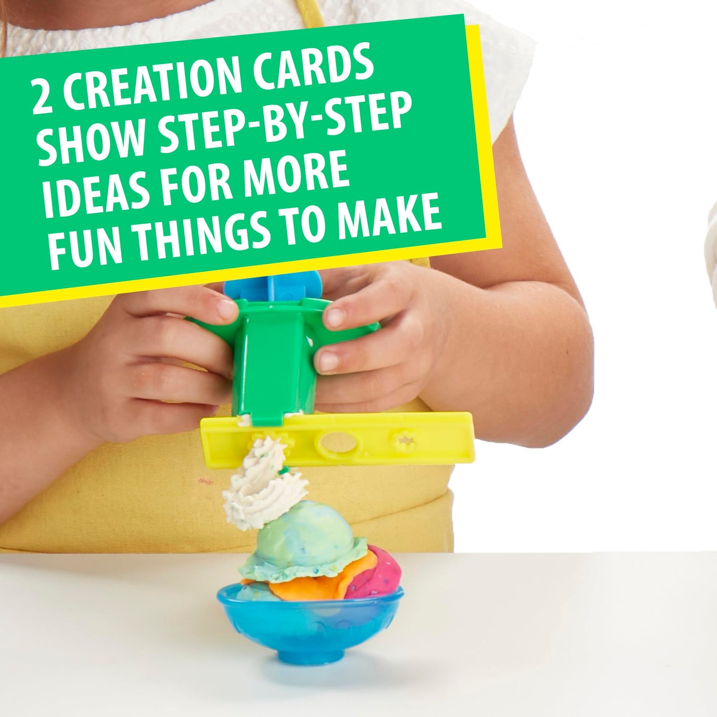 Play-Doh Ice Cream Party Set with Tools & Colors