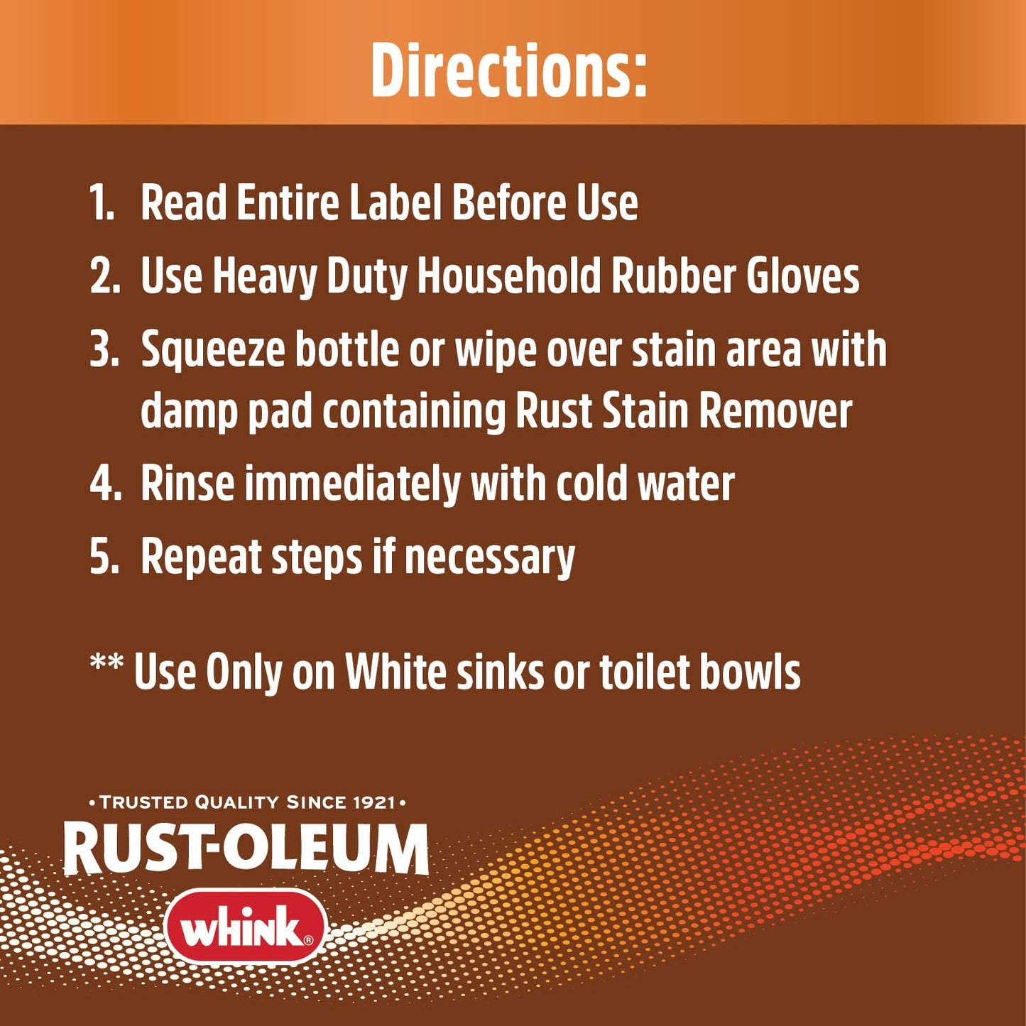 Rust-Oleum Heavy-Duty Rust Stain Remover, 32 oz