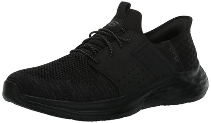 Skechers Men's Bungee Lace Slip-Ins, Black 8.5