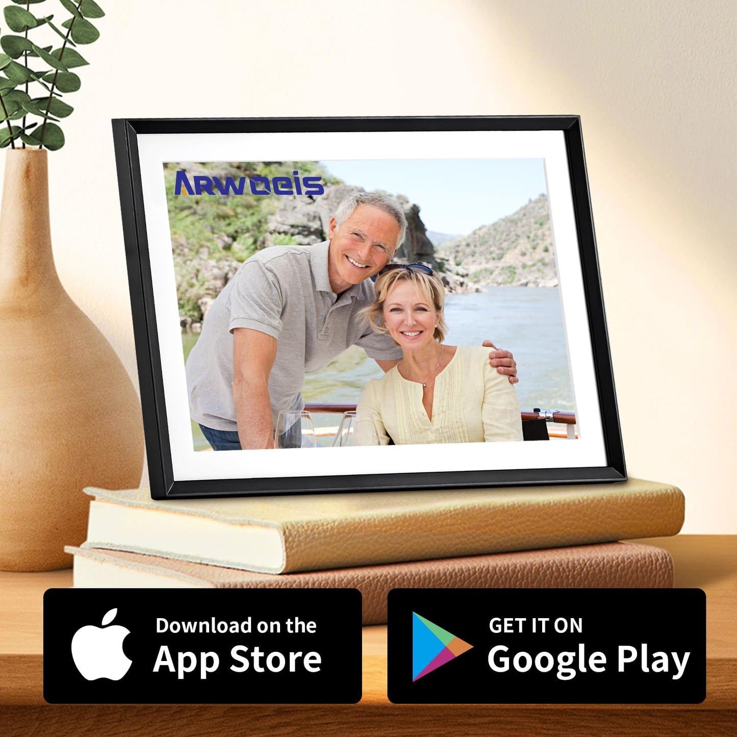 10.1 Inch WiFi Digital Photo Frame with Touch Screen