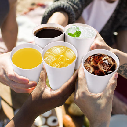 Lamosi 180-Count Disposable Paper Coffee Cups