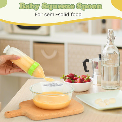 Baby Food Feeder & Popsicle Molds by WAJIAYON