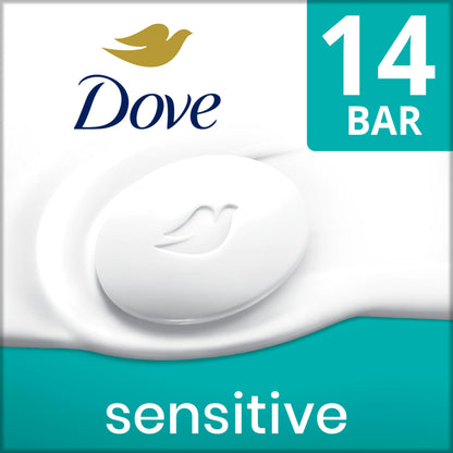 Dove Fragrance-Free Beauty Bar for Sensitive Skin