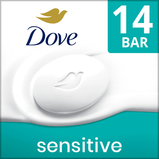 Dove Fragrance-Free Beauty Bar for Sensitive Skin