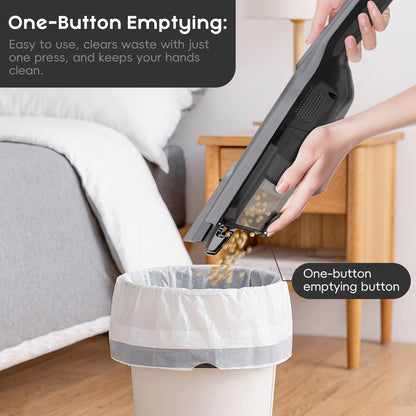 Cordless Handheld Vacuum with LED Light