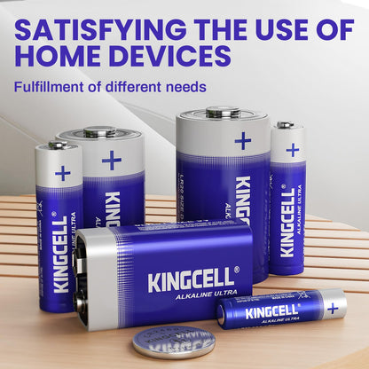 16 Pack KINGCELL Alkaline AA Batteries