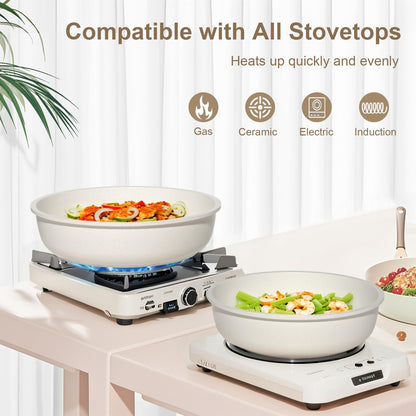 13-Piece Nonstick Cookware Set for Kitchen & RV