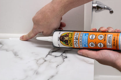 Gorilla Waterproof Silicone Sealant, 10oz Cartridge