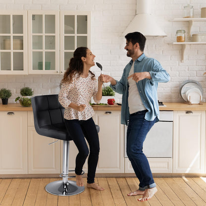 Set of 4 Counter Height Bar Stools
