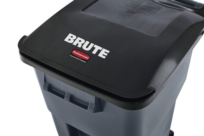 50-Gallon Rubbermaid Heavy-Duty Wheeled Recycling Bin