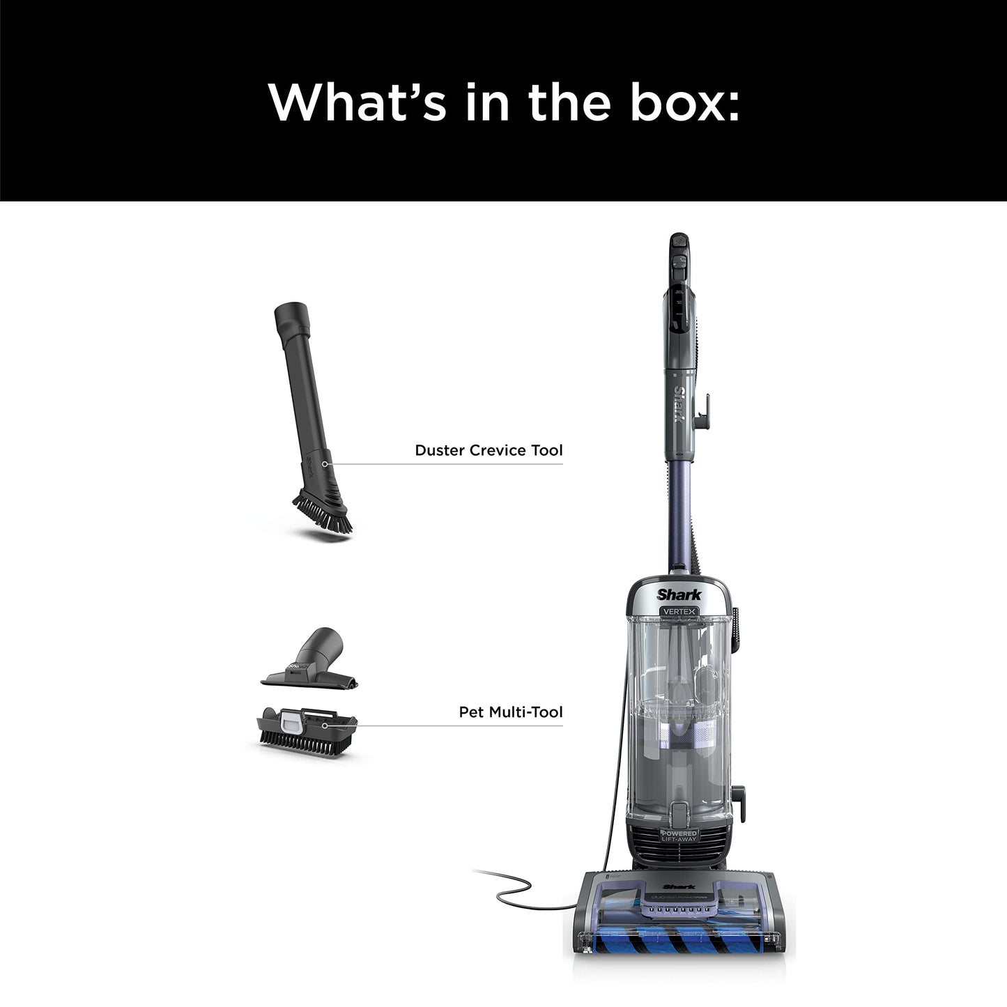 Shark Vertex DuoClean Upright Vacuum with Lift-Away