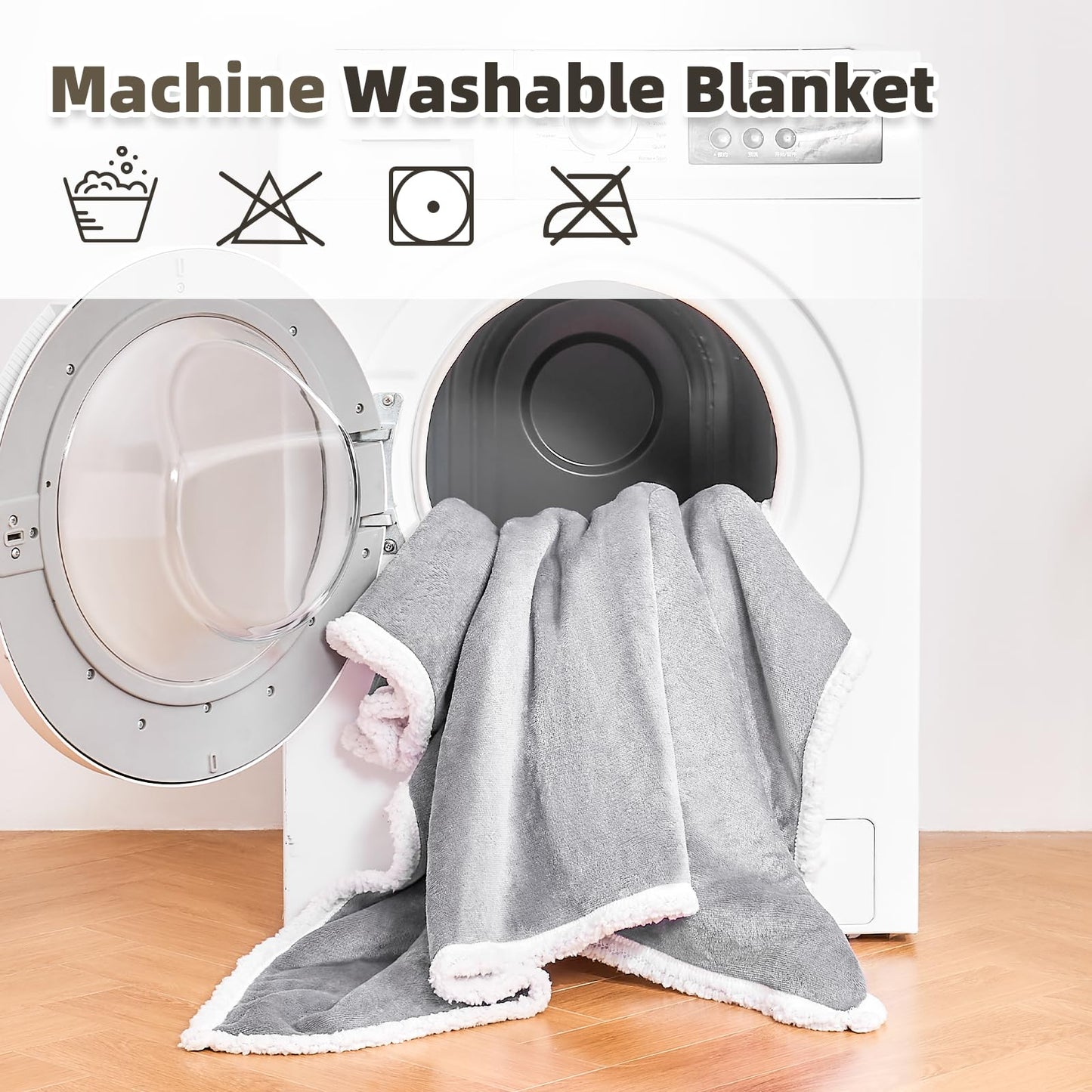 IFNOW Cozy Wearable Blanket with Sleeves