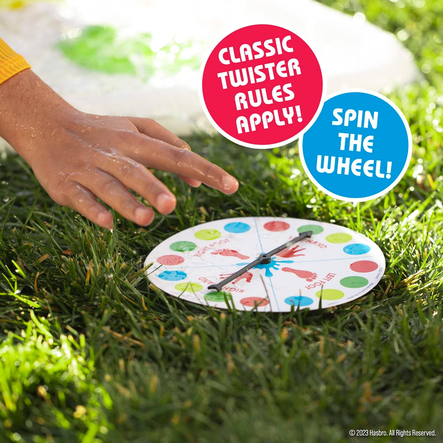 Hasbro Twister Splash Inflatable Water Game for Kids