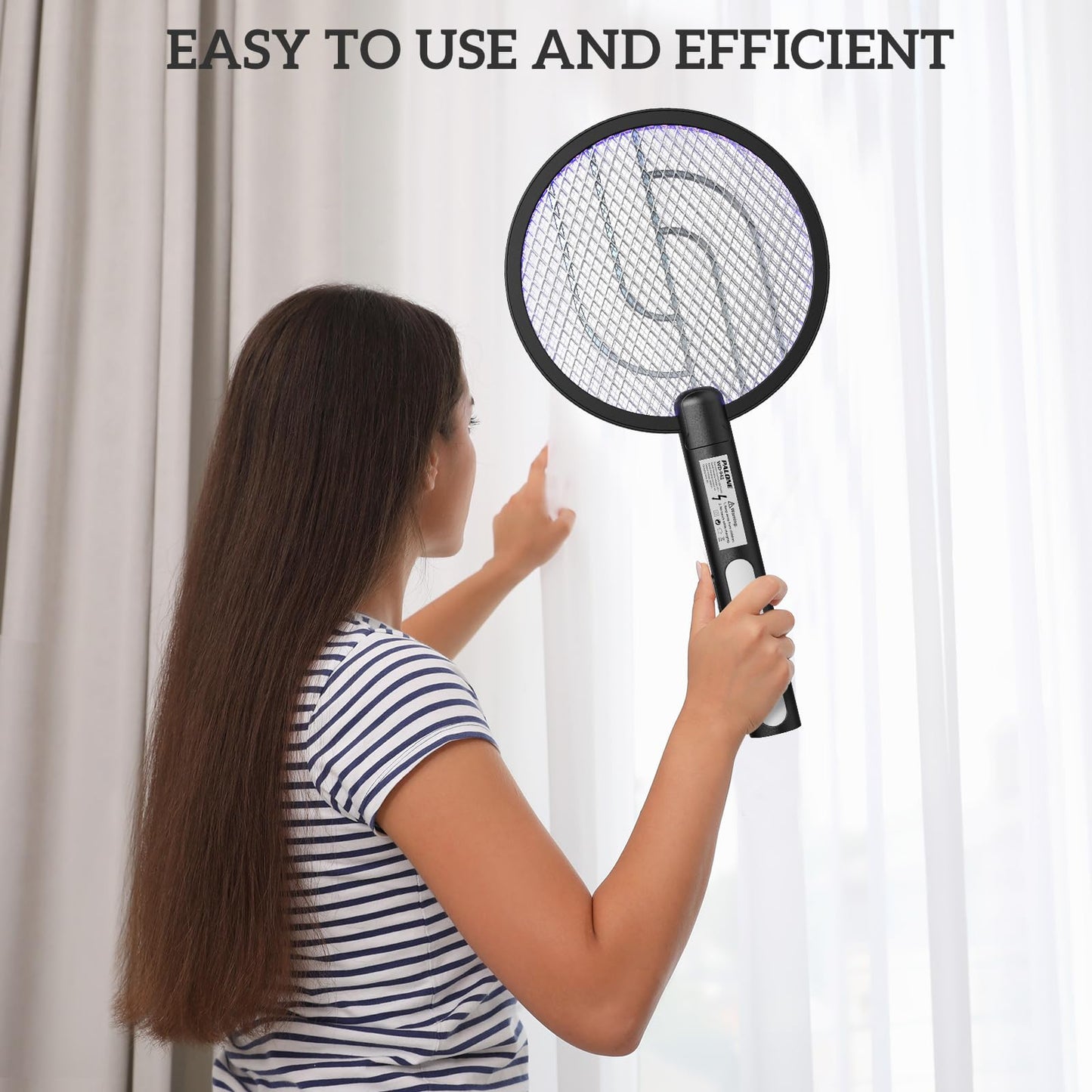 PALONE 2 in 1 Electric Fly Swatter Zapper