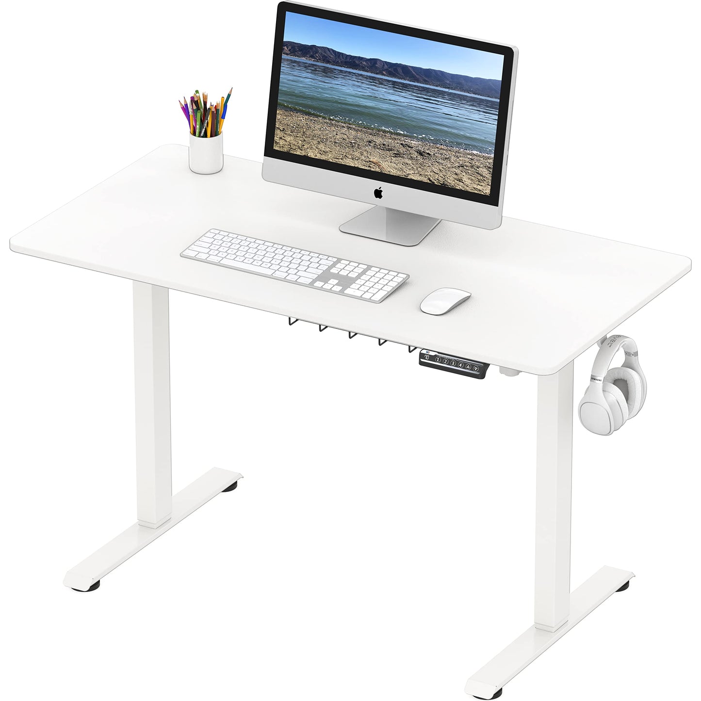 48-Inch Adjustable Electric Sit Stand Desk SHW